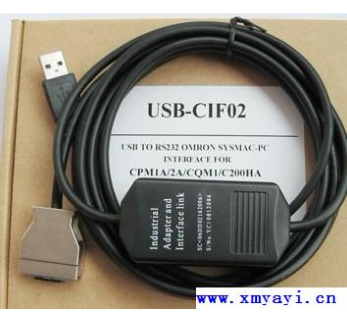 欧姆龙编程电缆USB-CIF02